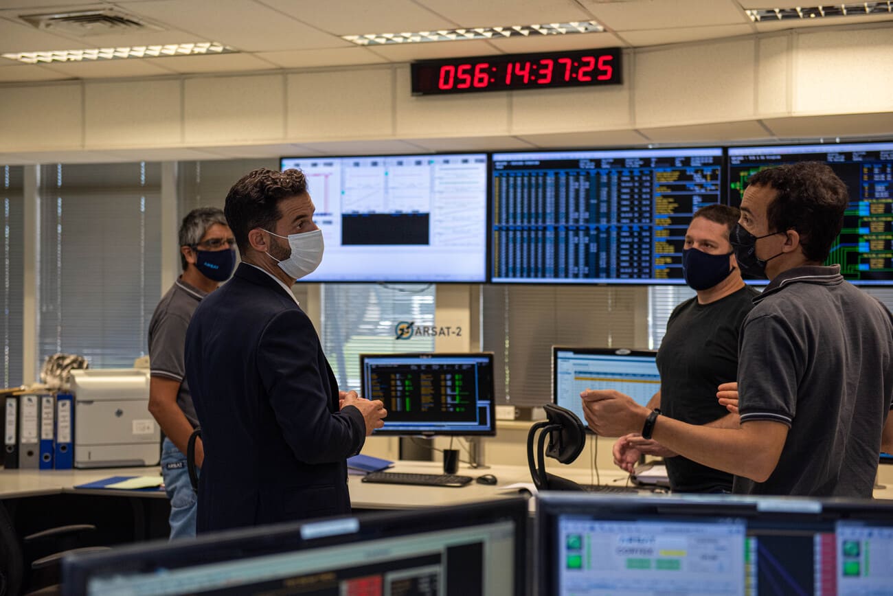 Matías Tombolini recorrió nuestras instalaciones en su primer día de trabajo